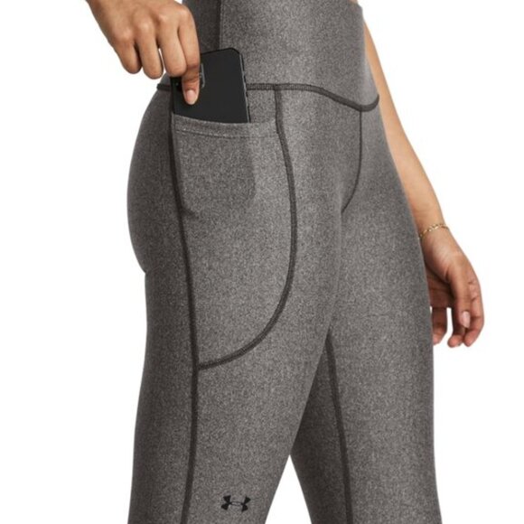 Under Armour Women’s HeatGear High-Rise Compression Leggings Gray XST - Picture 8 of 9
